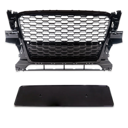 Frontgrill Hochglanz Schwarz passend für Audi Q5 8R 2008-2012