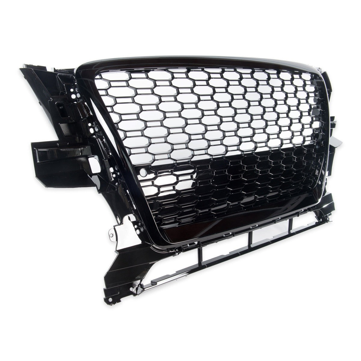 Frontgrill Hochglanz Schwarz passend für Audi Q5 8R 2008-2012