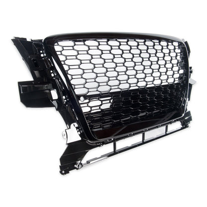 Frontgrill Hochglanz Schwarz passend für Audi Q5 8R 2008-2012