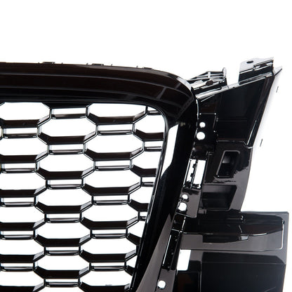 Frontgrill Hochglanz Schwarz passend für Audi Q5 8R 2008-2012