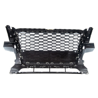 Frontgrill Hochglanz Schwarz passend für Audi Q5 8R 2008-2012