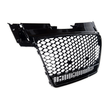 Frontgrill Hochglanz Schwarz passend für Audi TT 8J 2006-2014
