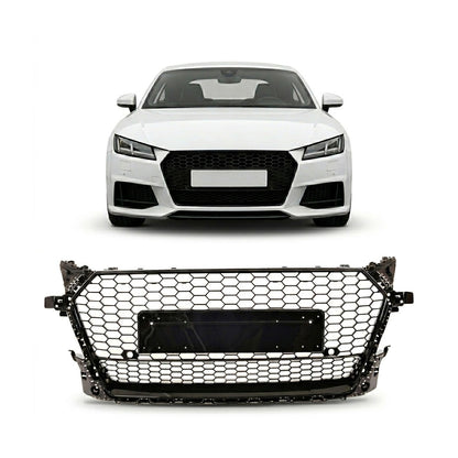 Sportgrill Hochglanz Schwarz passend für Audi TT FV 8S 2014-2018