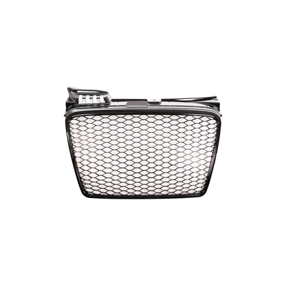 Mattschwarzer Kühlergrill passend für Audi A4 B7 Limousine Avant 2004-2008