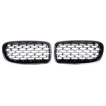 Hochglanz Schwarz Kühlergrill passend für BMW 3er F30 F31 2011-2019