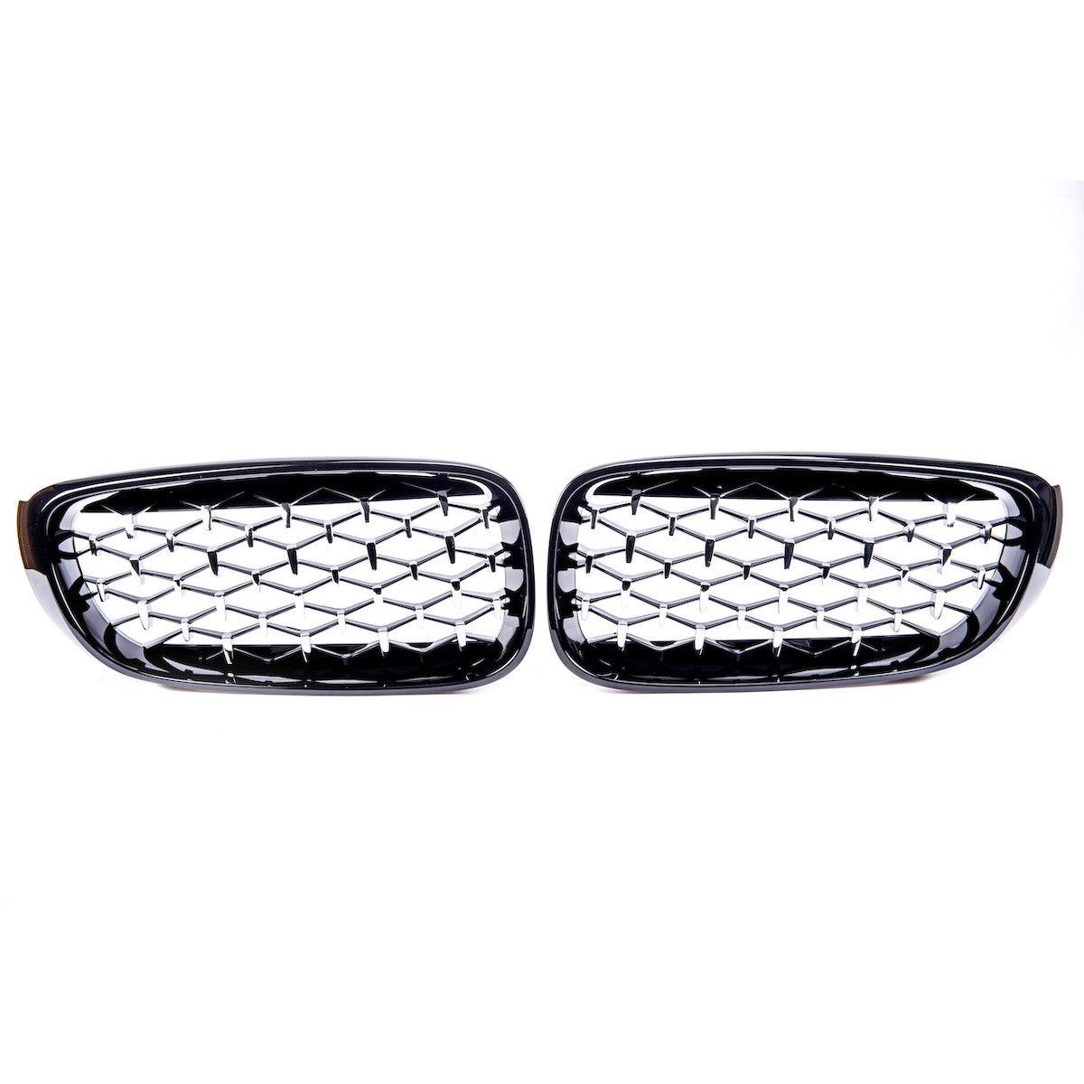 Frontgrill Hochglanz Schwarz & Chrom passend für BMW 3 Gran Turismo (F34) 2013-2020
