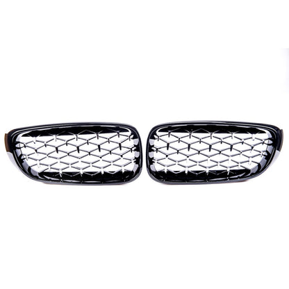 Frontgrill Hochglanz Schwarz & Chrom passend für BMW 3 Gran Turismo (F34) 2013-2020