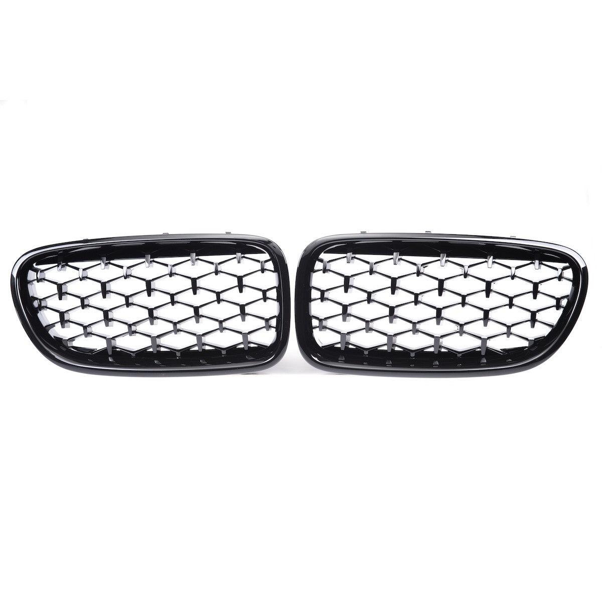 Hochglanz Schwarzer Kühlergrill passend für BMW 5er F10 F11 2010-2018