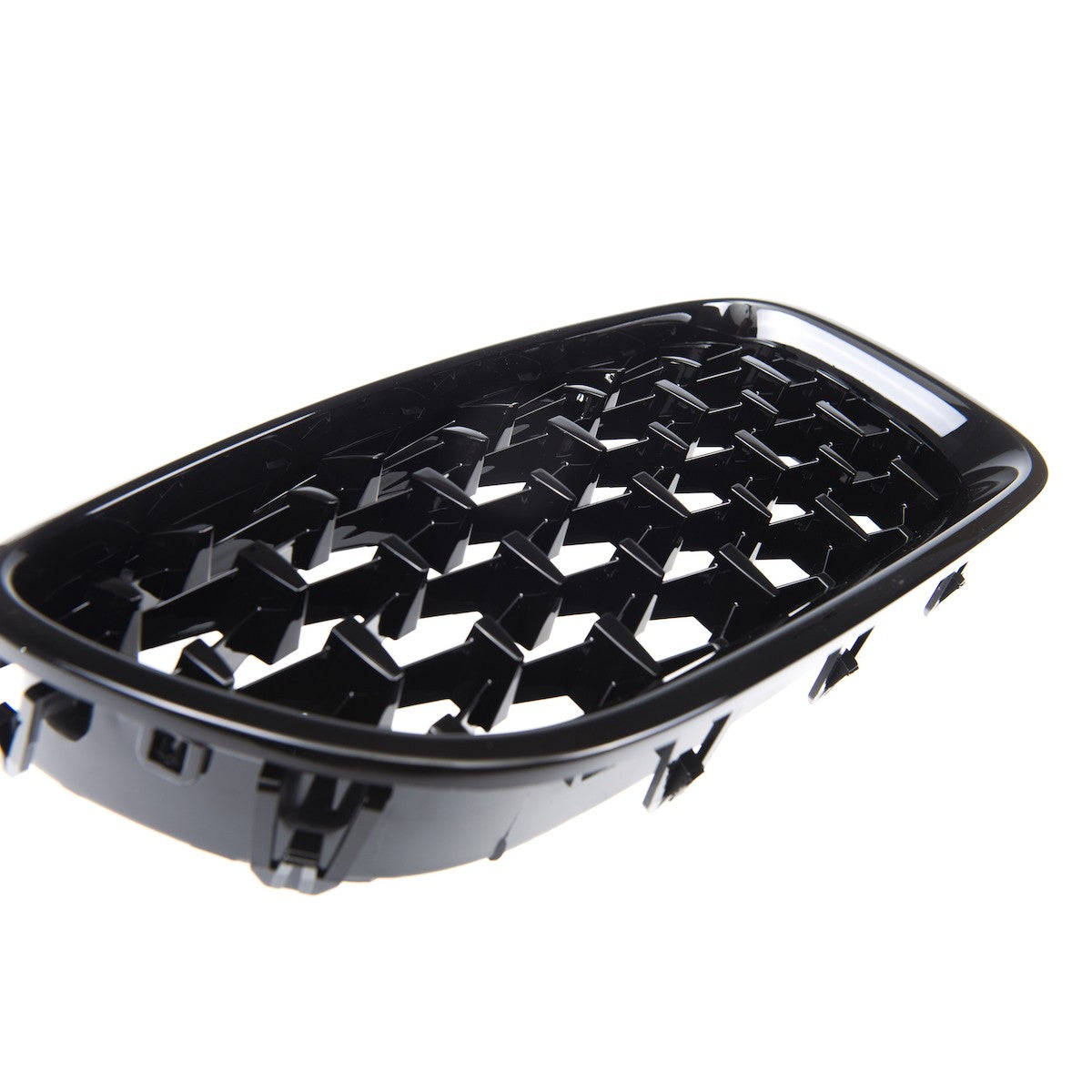 Hochglanz Schwarzer Kühlergrill passend für BMW 5er F10 F11 2010-2018