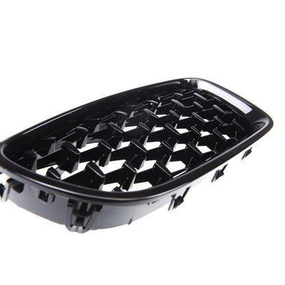 Hochglanz Schwarzer Kühlergrill passend für BMW 5er F10 F11 2010-2018