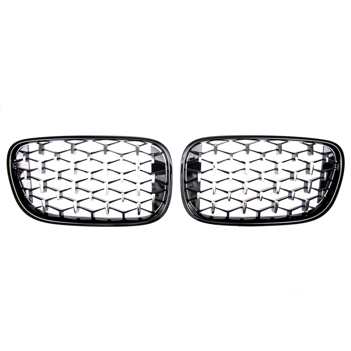 Sport Grill Hochglanz Schwarz & Chrom passend für BMW 7er (G11 G12) 2015-2019