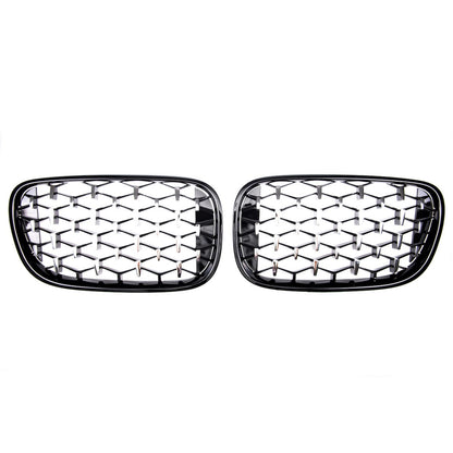 Sport Grill Hochglanz Schwarz & Chrom passend für BMW 7er (G11 G12) 2015-2019