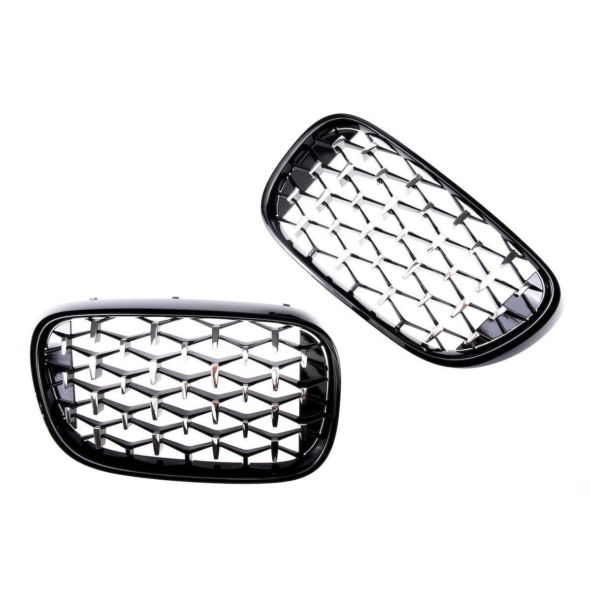 Sport Grill Hochglanz Schwarz & Chrom passend für BMW 7er (G11 G12) 2015-2019