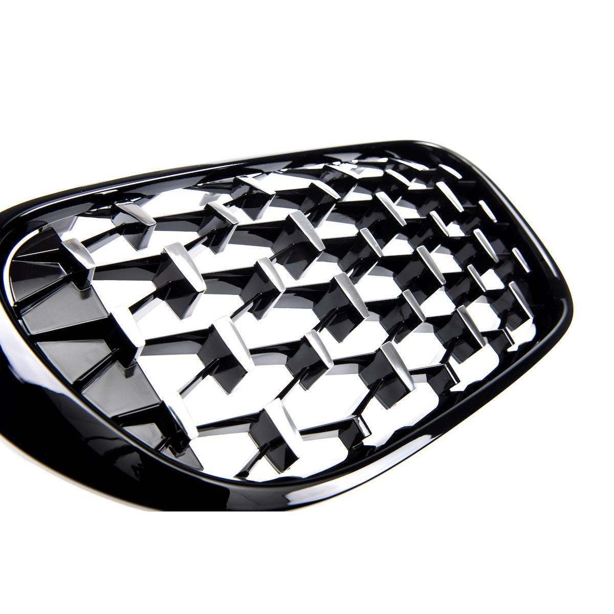 Sport Grill Hochglanz Schwarz & Chrom passend für BMW 7er (G11 G12) 2015-2019