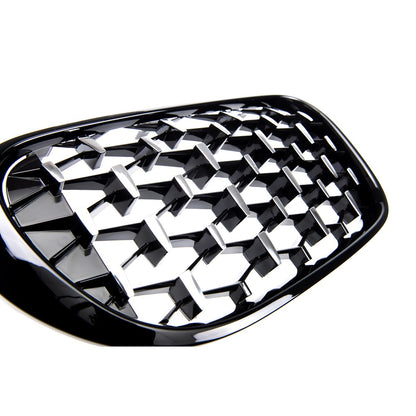 Sport Grill Hochglanz Schwarz & Chrom passend für BMW 7er (G11 G12) 2015-2019