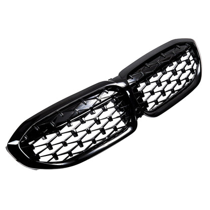Frontgrill Hochglanz Schwarz Diamond passend für BMW 3er G20 G21 2019-2022
