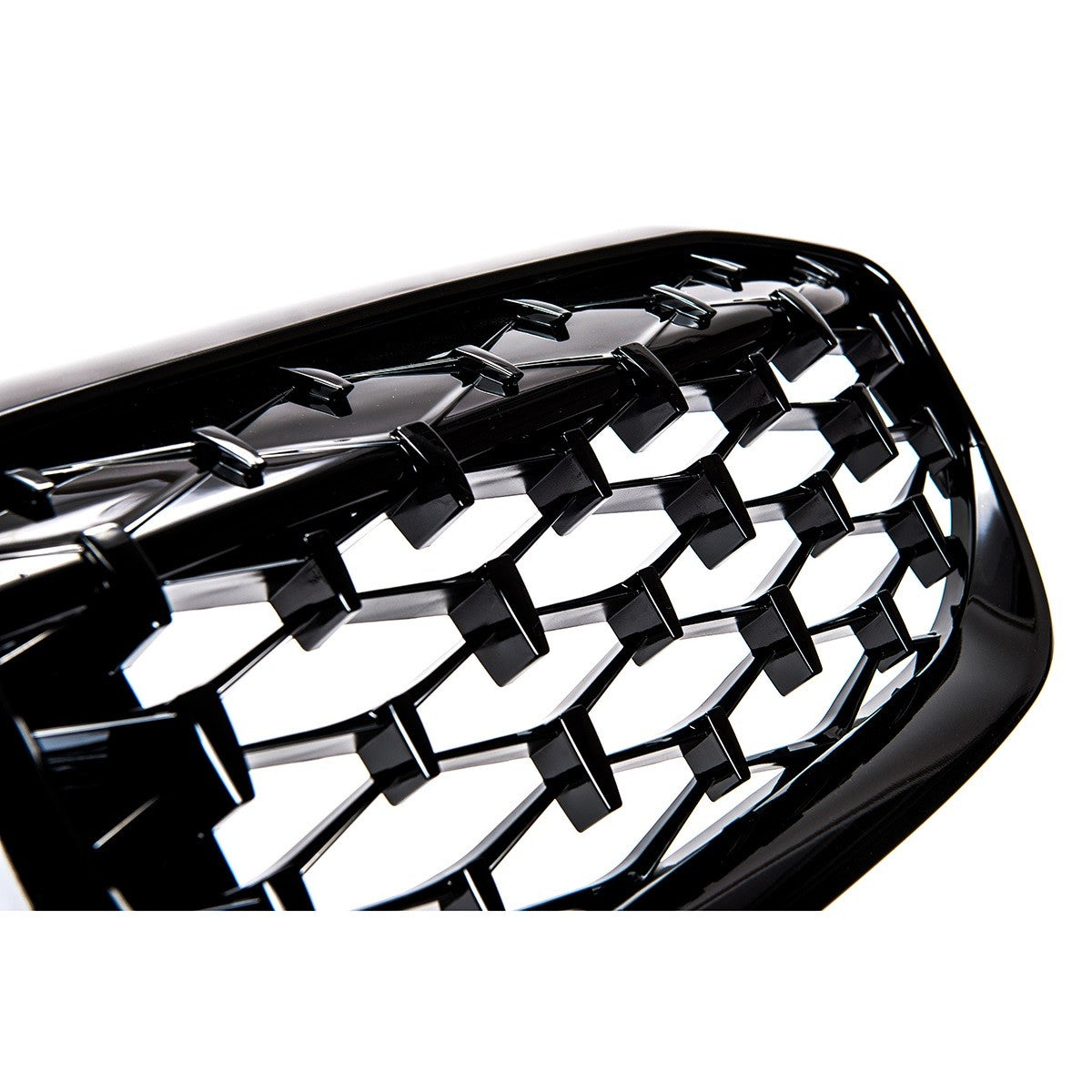 Frontgrill Hochglanz Schwarz Diamond passend für BMW 3er G20 G21 2019-2022