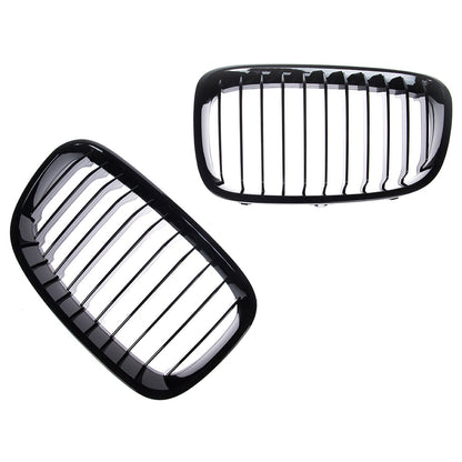 Kühlergrill Hochglanz Schwarz passend für BMW 1er F20 F21 2011-2015