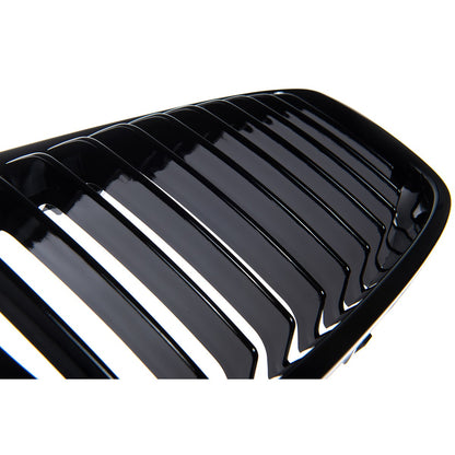 Kühlergrill Hochglanz Schwarz passend für BMW 1er F20 F21 2011-2015