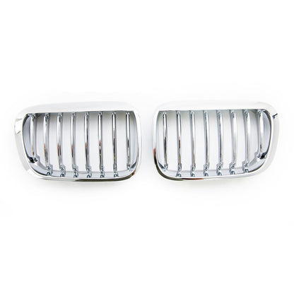 Grill Einzellinie ganz Chrom passend für BMW 3er E46 1998-2001