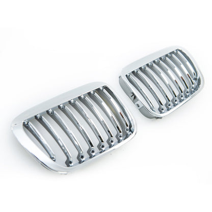 Grill Einzellinie ganz Chrom passend für BMW 3er E46 1998-2001