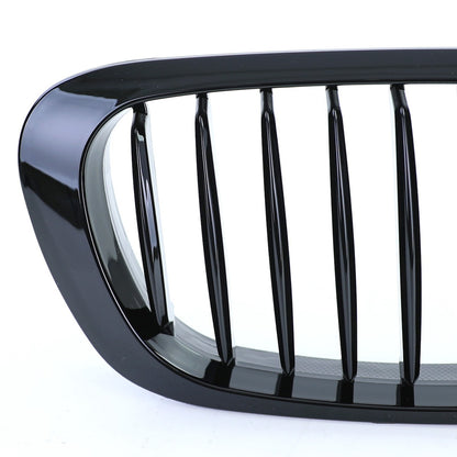 Frontgrill Hochglanz Schwarz passend für BMW 3er E46 Coupé Cabrio 1999-2003