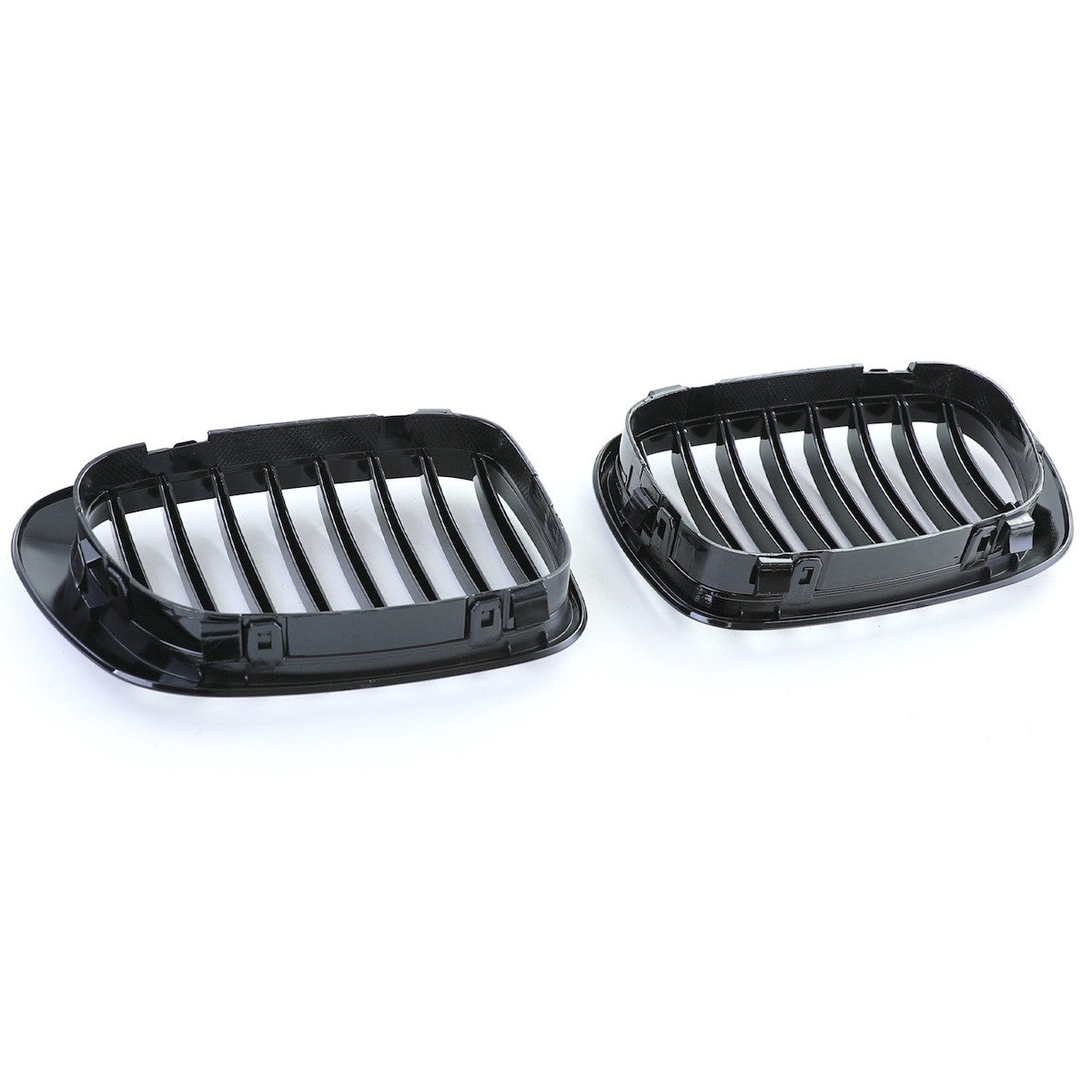 Frontgrill Hochglanz Schwarz passend für BMW 3er E46 Coupé Cabrio 1999-2003