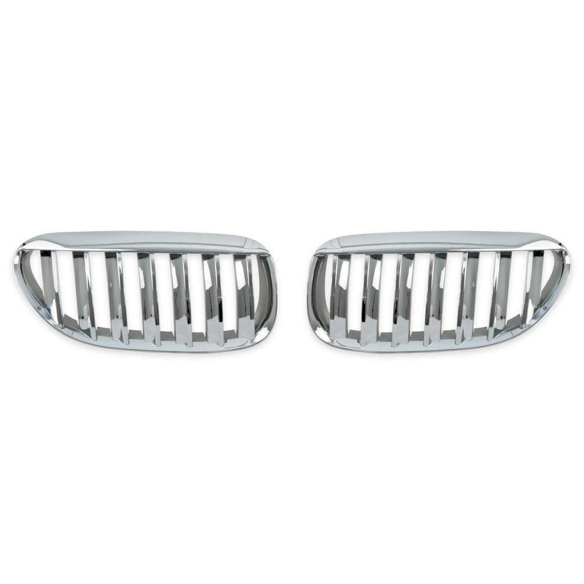 Grill Einzellinie ganz Chrom passend für BMW 6er E63 E64 2003-2010