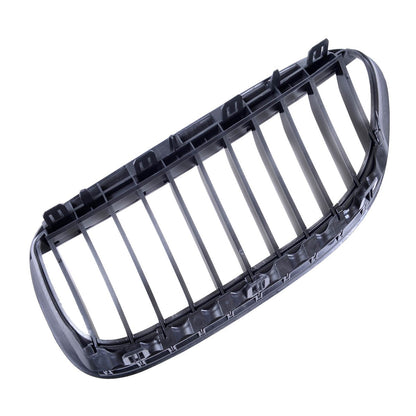 Kühlergrill Einzelstreifen Hochglanz Schwarz passend für BMW 6er E63 E64 2003-2010
