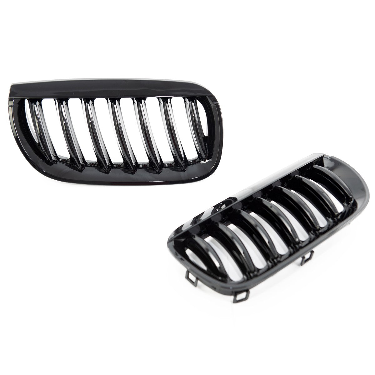 Sport Frontsplitter Lippe Hochglanz Schwarz passend für BMW X3 (E83) 2003-2006