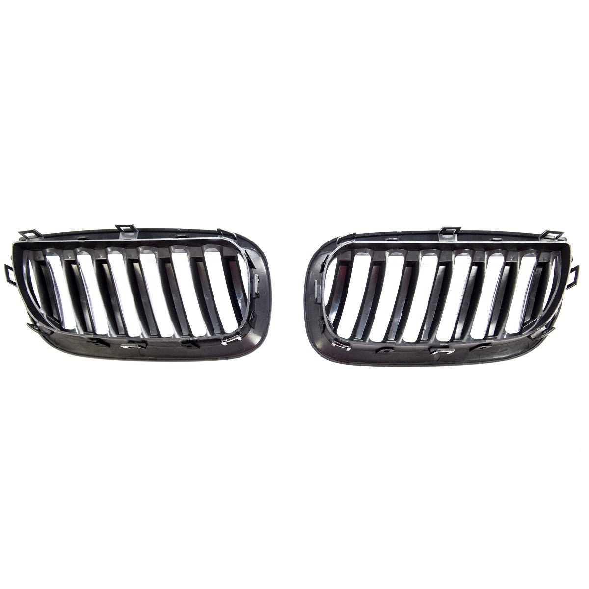 Sport Frontsplitter Lippe Hochglanz Schwarz passend für BMW X3 (E83) 2003-2006