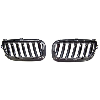 Sport Frontsplitter Lippe Hochglanz Schwarz passend für BMW X3 (E83) 2003-2006