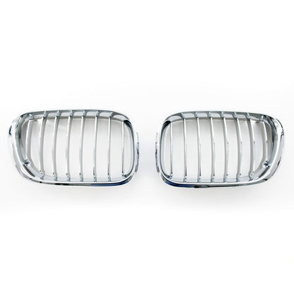 Sportgrill Einzellinie Vollchrom passend für BMW X5 (E53) 1999-2003