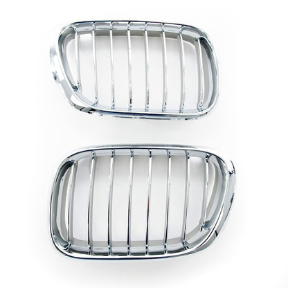 Sportgrill Einzellinie Vollchrom passend für BMW X5 (E53) 1999-2003