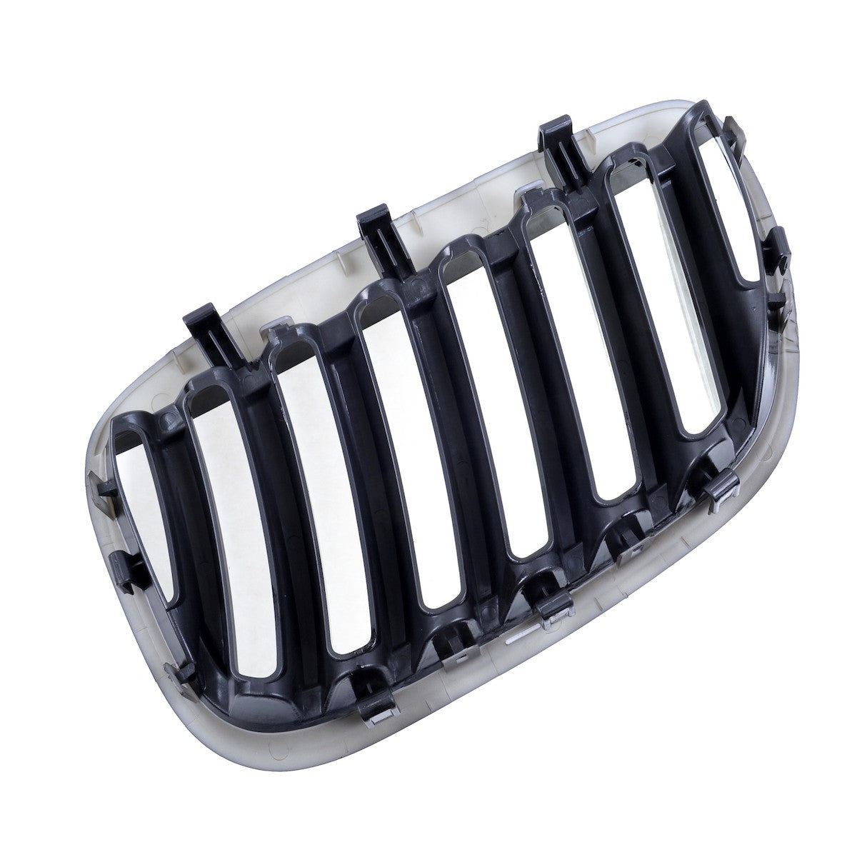 Kühlergrill Single Line Hochglanz Schwarz passend für BMW X5 E53 2003-2006