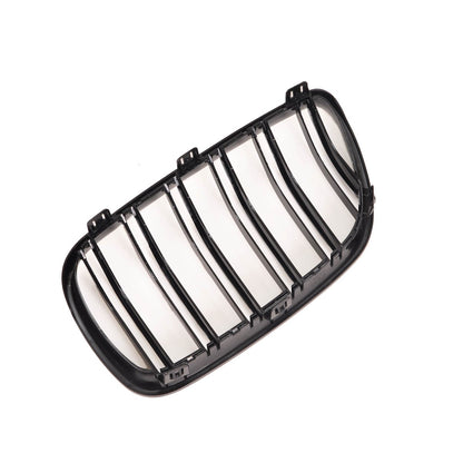 Sportgrill Hochglanz Schwarz Doppel-Linie passend für BMW X3 E83 2007-2011