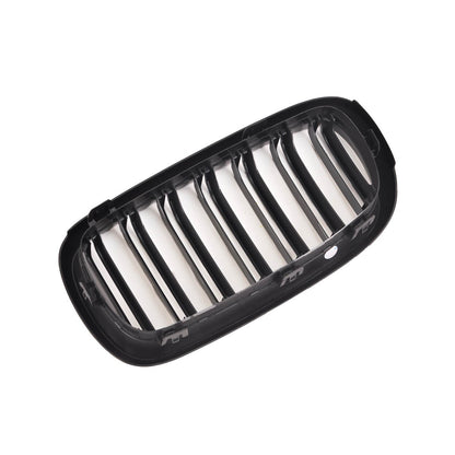 Kühlergrill Hochglanz Schwarz Doppel-Linie passend für BMW X5 F15 F85 X6 F16 2013-2018