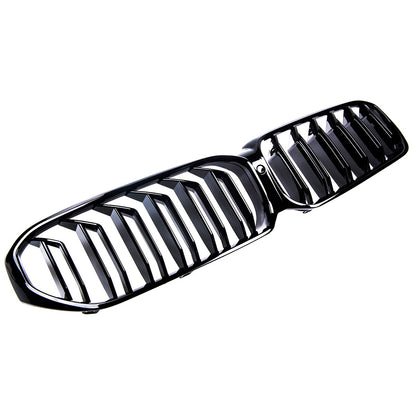 Frontgrill Hochglanz Schwarz Dual Line passend für BMW 5er G30 G31 2020-2023