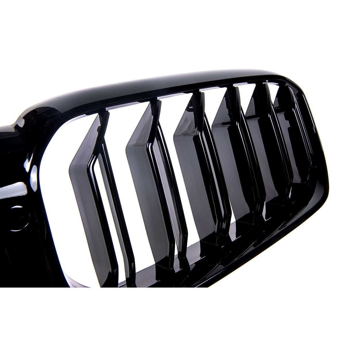 Frontgrill Hochglanz Schwarz Dual Line passend für BMW 5er G30 G31 2020-2023