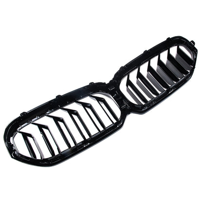 Frontgrill Hochglanz Schwarz Dual Line passend für BMW 5er G30 G31 2020-2023