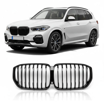 Kühlergrill Hochglanz Schwarz passend für BMW X5 G05 2018-2023