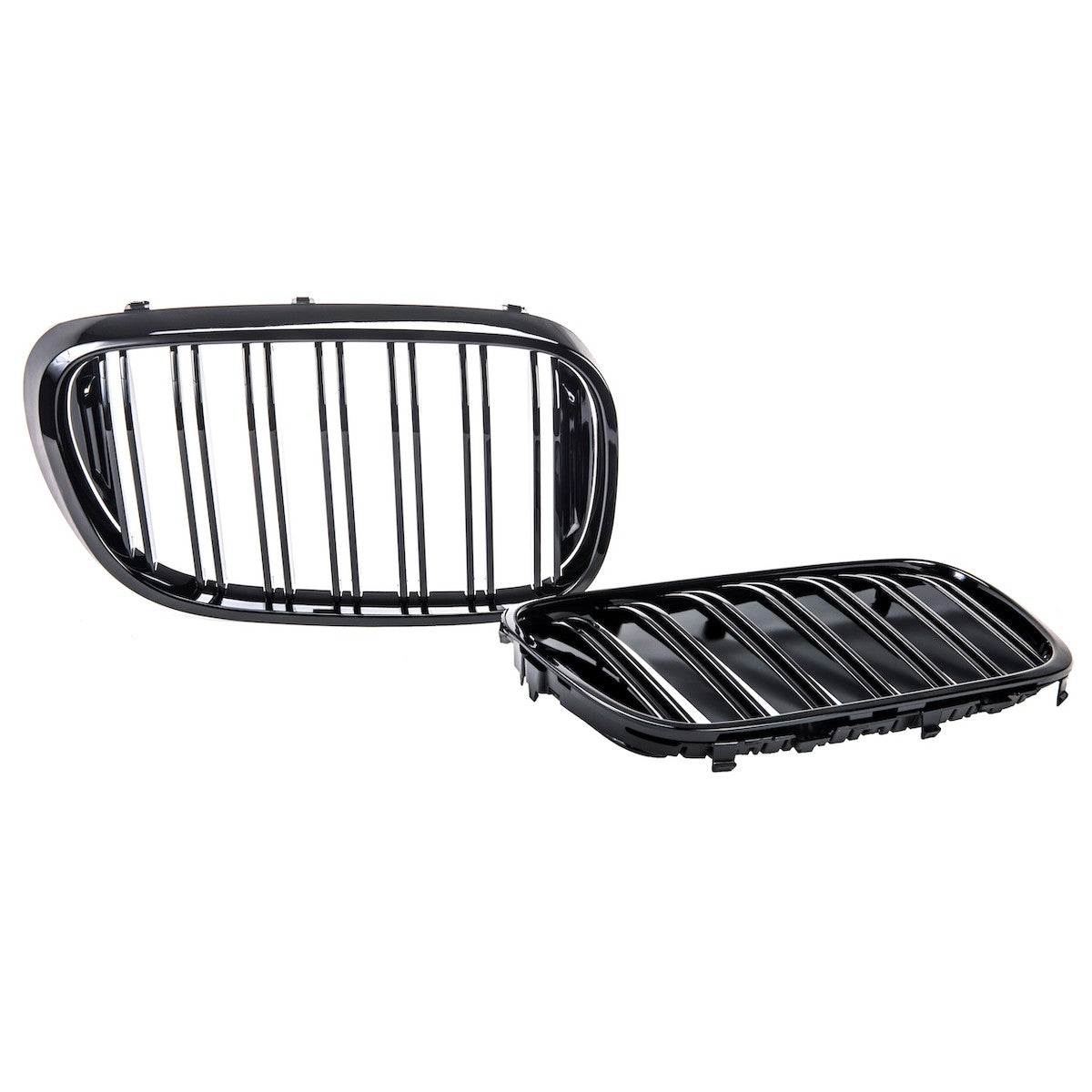Dual Line Hochglanz Schwarz Grill passend für BMW 7er G11 G12 2015-2019