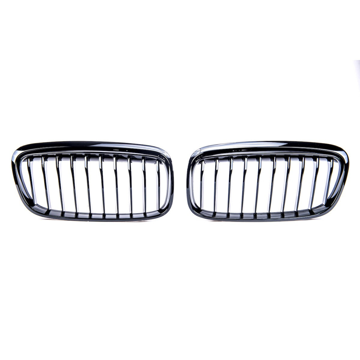 Hochglanz Schwarz Einzel-Linie Grill passend für BMW 2er F45 2014-2018