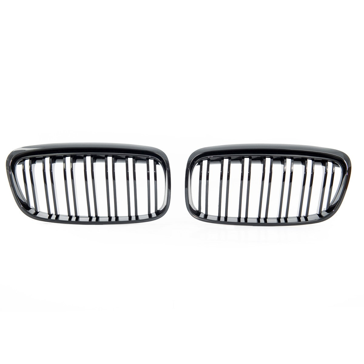 Hochglanz Schwarz Dual Line Sportgrill passend für BMW 2er F45 2014-2018