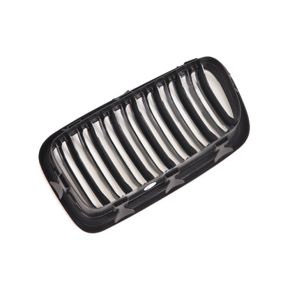 Kühlergrill Doppel Linie Hochglanz Schwarz passend für BMW 7er E38 1994-2001