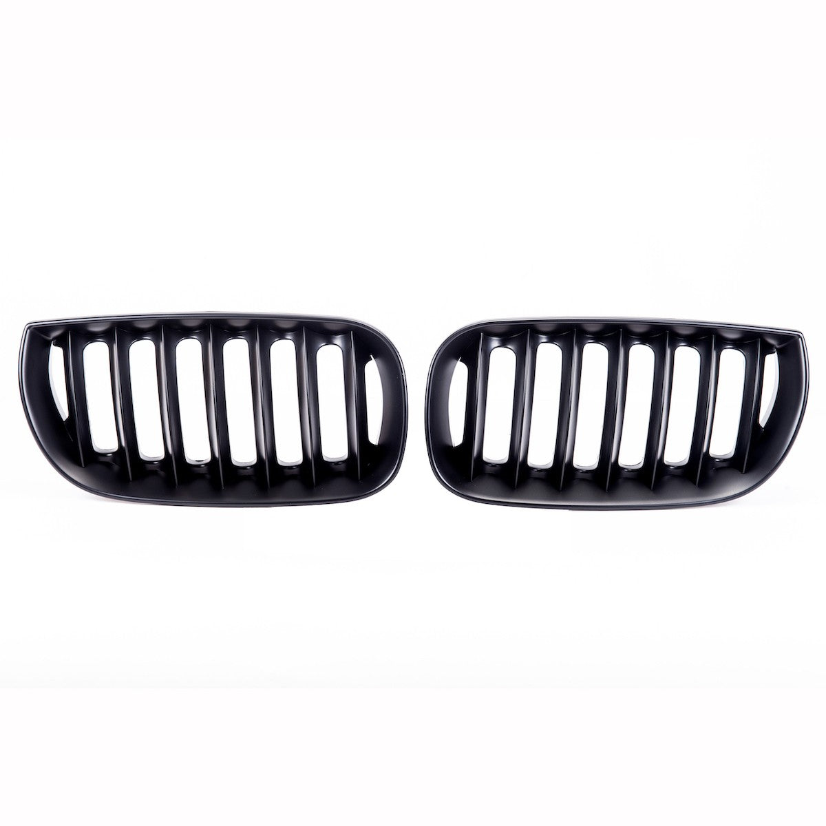 Sportgrill Einzel-Linie Matt Schwarz passend für BMW X3 (E83) Pre-Facelift 2003-2006