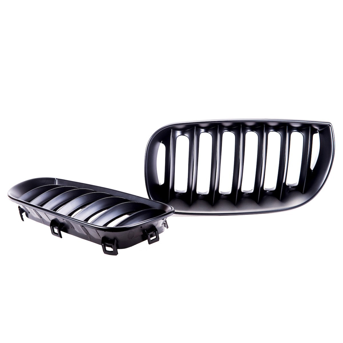 Sportgrill Einzel-Linie Matt Schwarz passend für BMW X3 (E83) Pre-Facelift 2003-2006