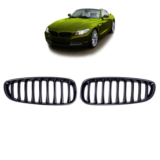 Matt Schwarz Einzellinie Kühlergrill passend für BMW Z4 (E89) 2009-2016