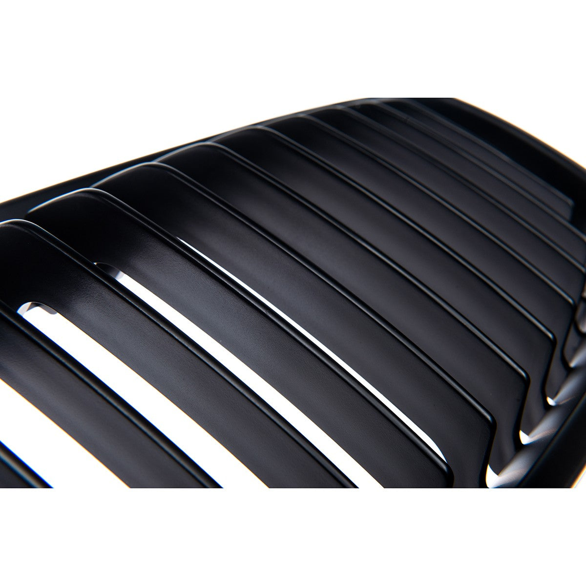 Matt Schwarz Einzelstreifen Kühlergrill passend für BMW 1er F20 F21 2011-2015