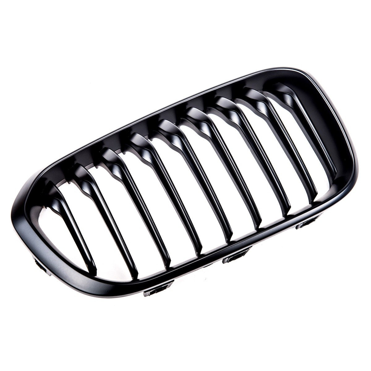 Kühlergrill Einzelstreifen Matt Schwarz passend für BMW 1er F20 F21 2015-2019